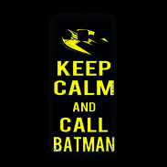 Coque Samsung Galaxy Express2 Keep Calm Call Batman Noir