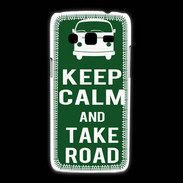 Coque Samsung Galaxy Express2 Keep Calm Take road Vert