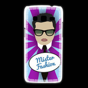 Coque Samsung Galaxy Express2 Mister Fashion Brun