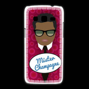 Coque Samsung Galaxy Express2 Mister Champagne Black