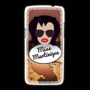 Coque Samsung Galaxy Express2 Miss Martinique Brune