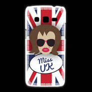 Coque Samsung Galaxy Express2 Miss UK Chatain