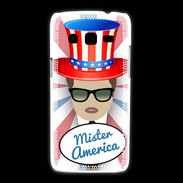 Coque Samsung Galaxy Express2 Mister América Chatain