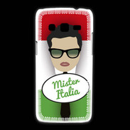 Coque Samsung Galaxy Express2 Mister Italie Brun