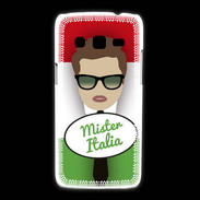 Coque Samsung Galaxy Express2 Mister Italie Chatain