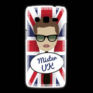 Coque Samsung Galaxy Express2 Mister UK Chatain