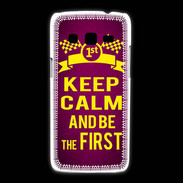 Coque Samsung Galaxy Express2 Keep Calm and Be the First Rose
