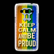 Coque Samsung Galaxy Express2 Keep Calm and Be proud Women Gay