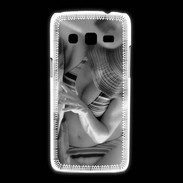 Coque Samsung Galaxy Express2 DP Charme enNoir et blanc 