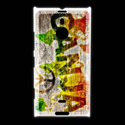 Coque Nokia Lumia 1520 Rasta Ganja