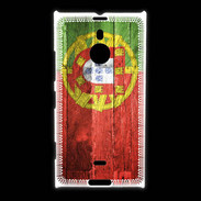Coque Nokia Lumia 1520 Drapeau Portugal imitation bois