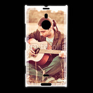 Coque Nokia Lumia 1520 Guitariste peace and love 1