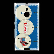 Coque Nokia Lumia 1520 I love USA 5