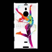 Coque Nokia Lumia 1520 Danseuse en couleur