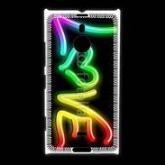 Coque Nokia Lumia 1520 Love en couleur