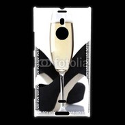 Coque Nokia Lumia 1520 coupe de champagne talons aiguilles 