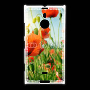 Coque Nokia Lumia 1520 Champs de coquelicots