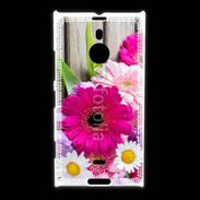 Coque Nokia Lumia 1520 Bouquet de fleur sur bois