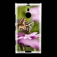 Coque Nokia Lumia 1520 Fleur et papillon