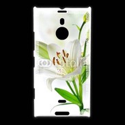 Coque Nokia Lumia 1520 Fleurs de Lys blanc