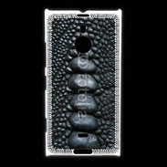 Coque Nokia Lumia 1520 Effet crocodile noir