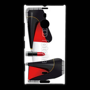 Coque Nokia Lumia 1520 Escarpins et tube de rouge à lèvres