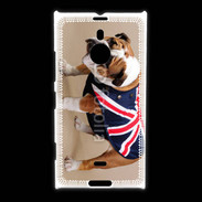 Coque Nokia Lumia 1520 Bulldog anglais en tenue