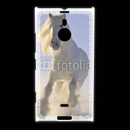 Coque Nokia Lumia 1520 Cheval blanc dans la neige