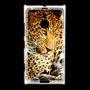 Coque Nokia Lumia 1520 Portrait de léopard