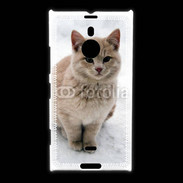 Coque Nokia Lumia 1520 Chat dans la neige