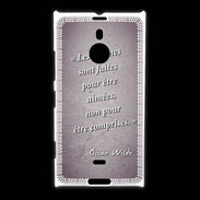 Coque Nokia Lumia 1520 Femmes comprises Violet Citation Oscar Wilde