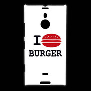 Coque Nokia Lumia 1520 I love Burger
