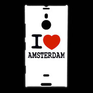 Coque Nokia Lumia 1520 I love Amsterdam