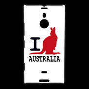 Coque Nokia Lumia 1520 I love Australia 2