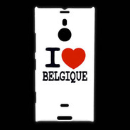 Coque Nokia Lumia 1520 I love Belgique