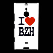 Coque Nokia Lumia 1520 I love BZH