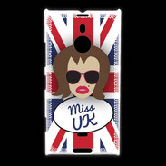 Coque Nokia Lumia 1520 Miss UK Chatain
