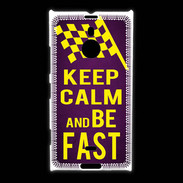 Coque Nokia Lumia 1520 Keep Calm and Be Fast Violet