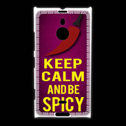 Coque Nokia Lumia 1520 Keep Calm and Be Spicy Rose