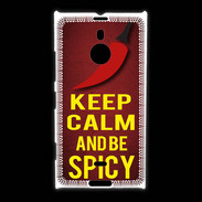 Coque Nokia Lumia 1520 Keep Calm and Be Spicy Rouge