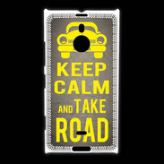 Coque Nokia Lumia 1520 Keep Calm and Take o road 2 Gris