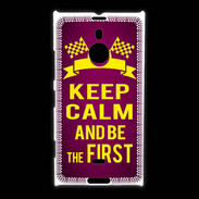 Coque Nokia Lumia 1520 Keep Calm and Be the First Rose