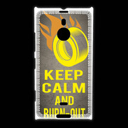 Coque Nokia Lumia 1520 Keep Calm and Burn Out Gris