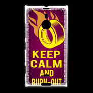 Coque Nokia Lumia 1520 Keep Calm and Burn Out Rose