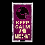 Coque Nokia Lumia 1520 Keep Calm and Mix That Rose