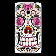 Coque Nokia Lumia 1320 Tête de mort design et coloré