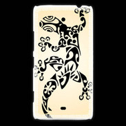 Coque Nokia Lumia 1320 Salamandre tribal