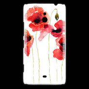 Coque Nokia Lumia 1320 Dessin de coquelicot