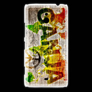 Coque Nokia Lumia 1320 Rasta Ganja