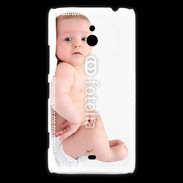 Coque Nokia Lumia 1320 Bébé allongé sur le dos